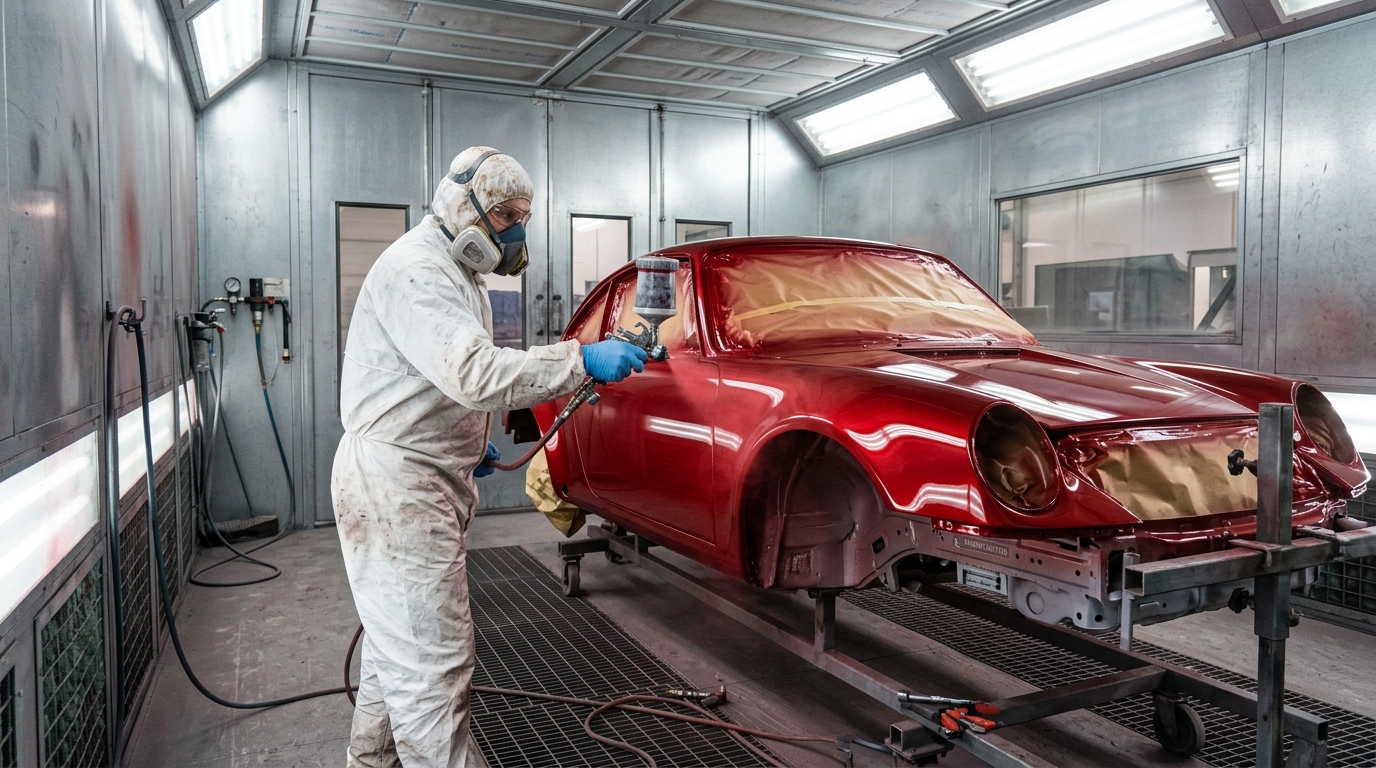 Umetnost auto lakiranja: priprema i nanošenje boje za savršen sjaj